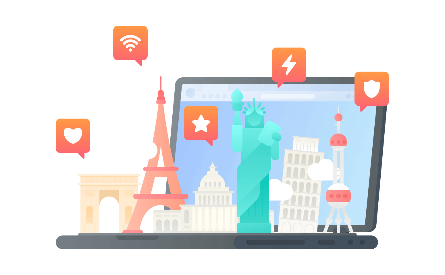 在冰岛连接到中国的代理 - 翻回VPN